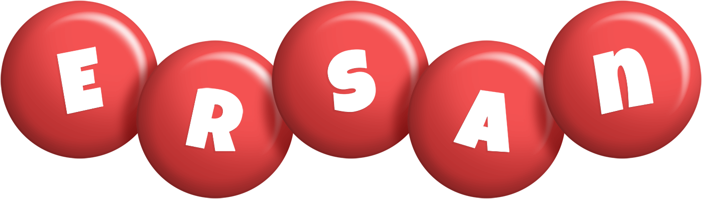 Ersan candy-red logo