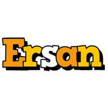 Ersan cartoon logo