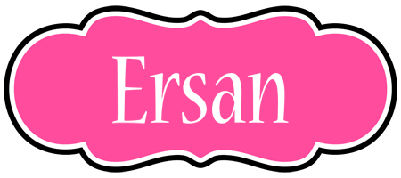 Ersan invitation logo