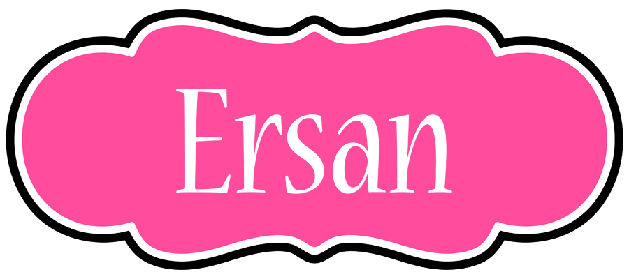 Ersan invitation logo