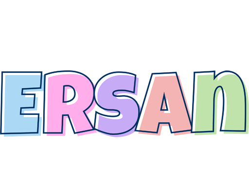 Ersan pastel logo