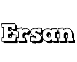 Ersan snowing logo