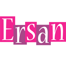 Ersan whine logo