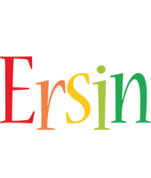 Ersin birthday logo