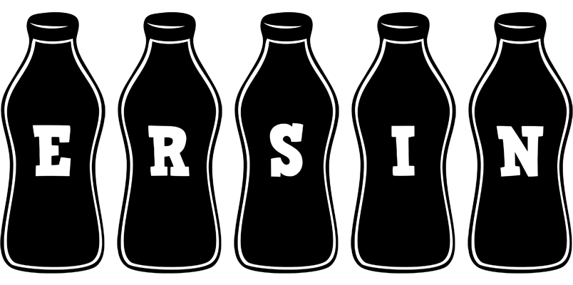 Ersin bottle logo