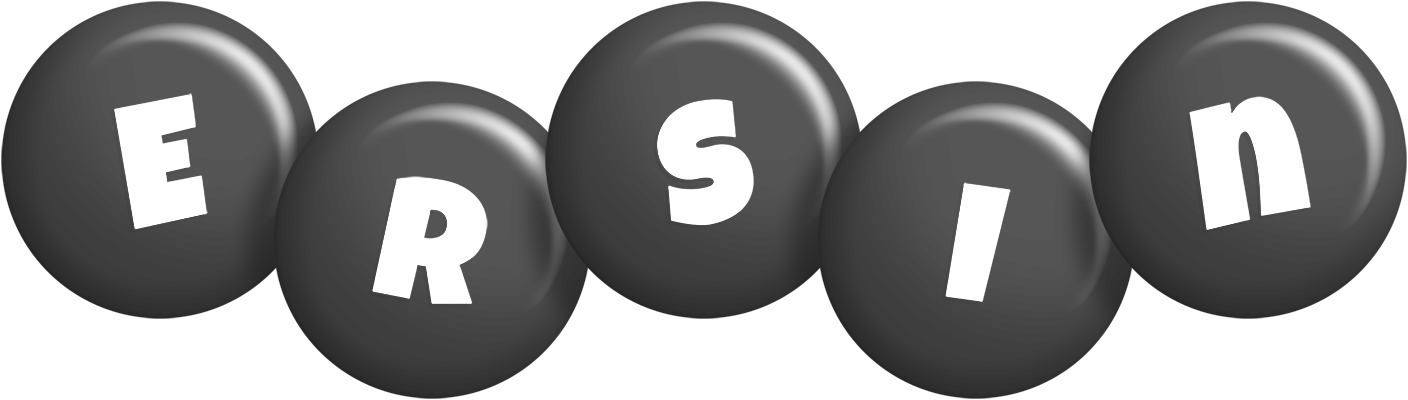 Ersin candy-black logo