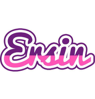 Ersin cheerful logo