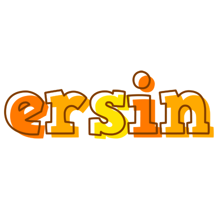 Ersin desert logo