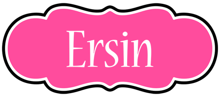 Ersin invitation logo