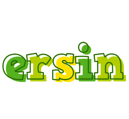 Ersin juice logo