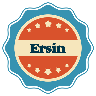 Ersin labels logo