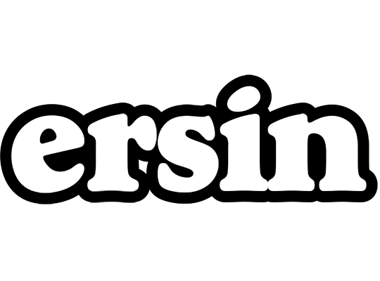 Ersin panda logo