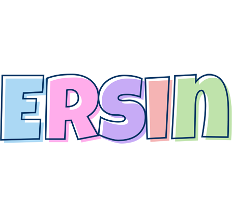 Ersin pastel logo