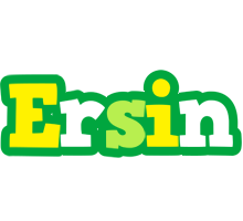 Ersin soccer logo