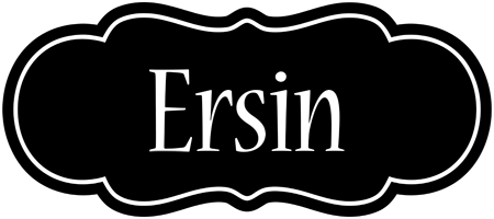 Ersin welcome logo