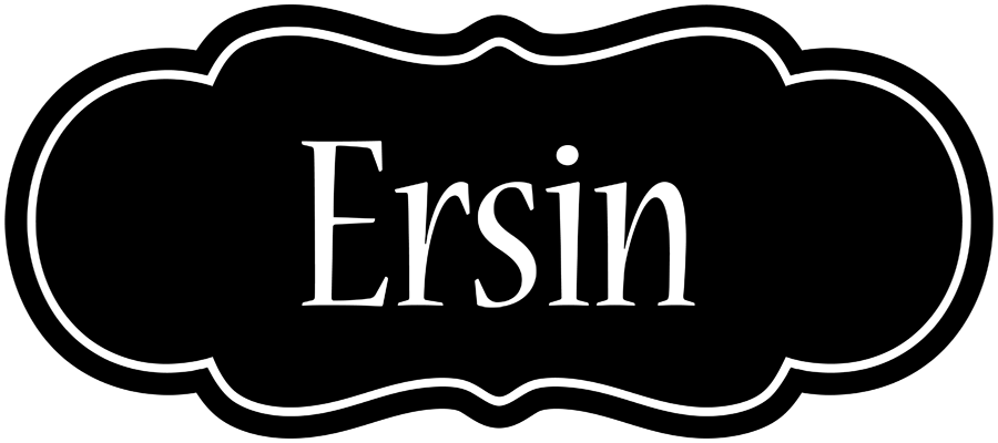 Ersin welcome logo