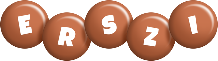 Erszi candy-brown logo