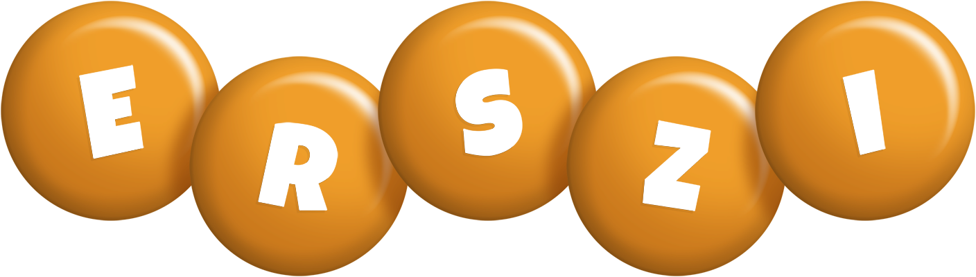 Erszi candy-orange logo