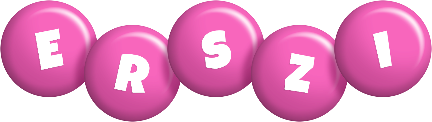 Erszi candy-pink logo