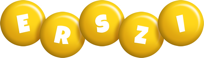 Erszi candy-yellow logo