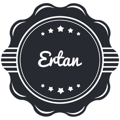 Ertan badge logo