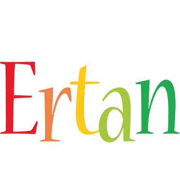 Ertan birthday logo