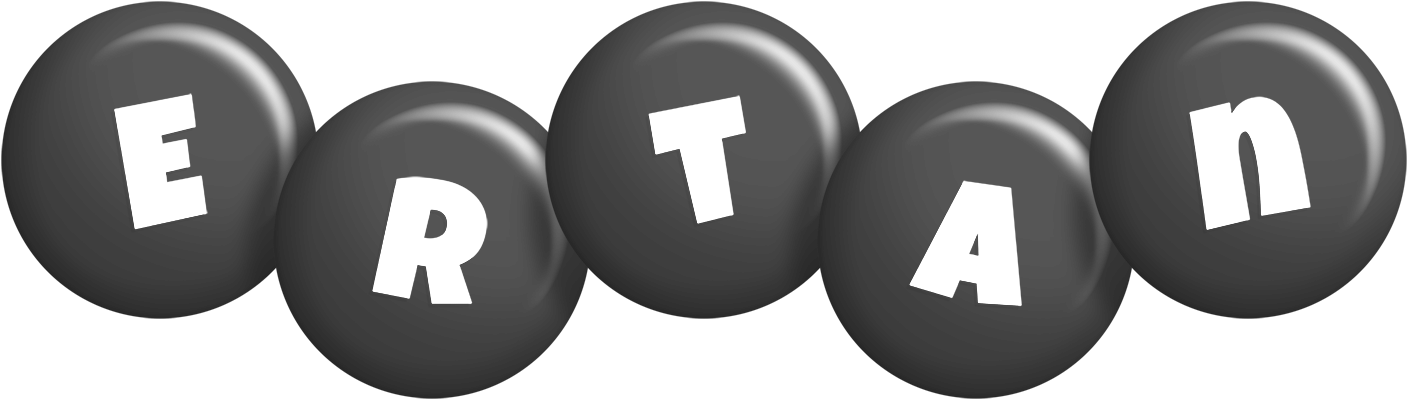 Ertan candy-black logo