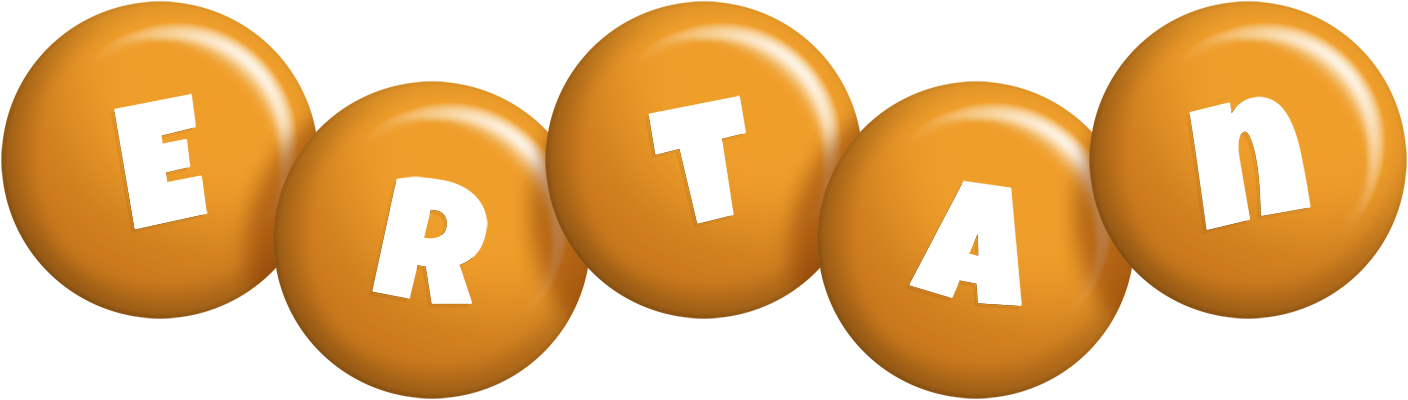 Ertan candy-orange logo