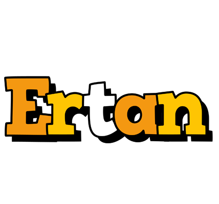 Ertan cartoon logo