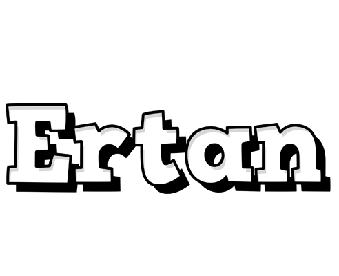 Ertan snowing logo