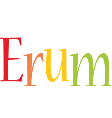 Erum birthday logo