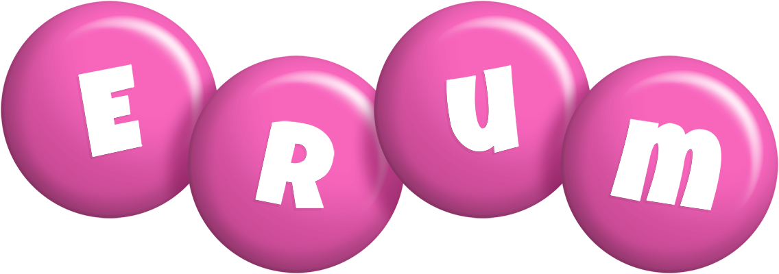 Erum candy-pink logo