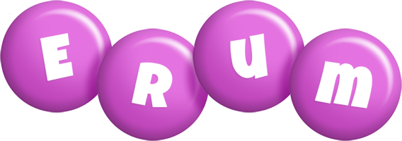 Erum candy-purple logo