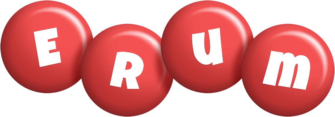 Erum candy-red logo