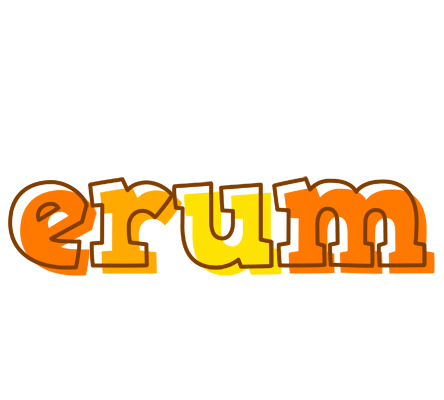 Erum desert logo