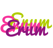 Erum flowers logo