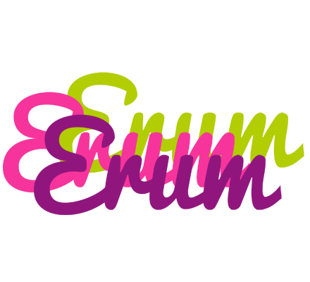 Erum flowers logo