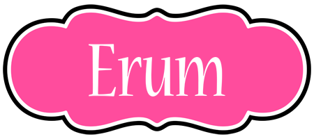 Erum invitation logo