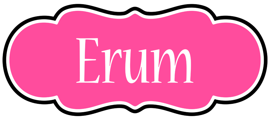 Erum invitation logo