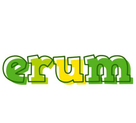Erum juice logo