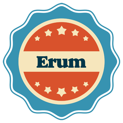 Erum labels logo