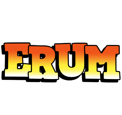 Erum sunset logo