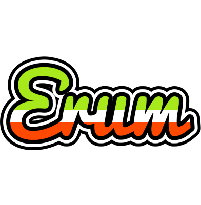 Erum superfun logo