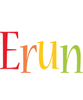 Erun birthday logo