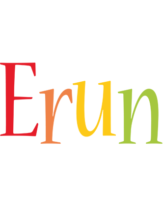 Erun birthday logo