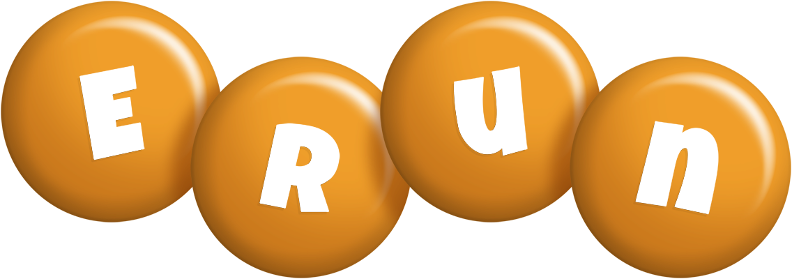 Erun candy-orange logo