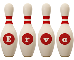 Erva bowling-pin logo