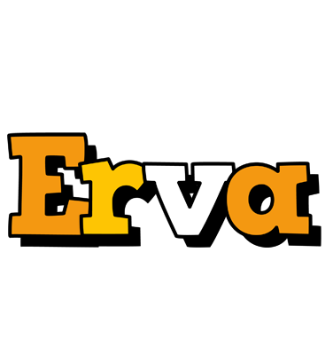 Erva cartoon logo