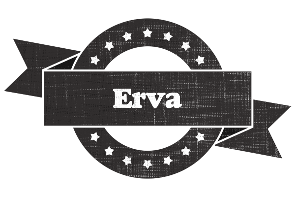 Erva grunge logo