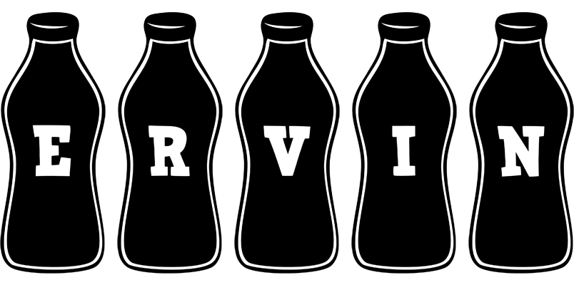 Ervin bottle logo